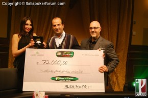 Salvatore Bonavena vince l' ITALIAN CHAMPIONS OF POKER 