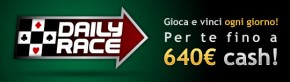 Daily Race su Sisal Poker