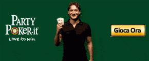 Bonus di 10 euro gratuito su Party Poker e 400 euro di bonus sul deposito!