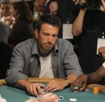 Ben Affleck e altre star al tavolo per beneficenza