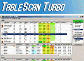 Recensione software Table Scan turbo