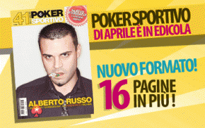 Poker Sportivo di Aprile in Edicola: Più Pagine, Nuovo formato!
