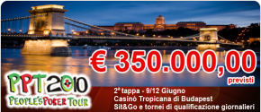 People’s Poker Tour al Casinò Tropicana di Budapest
