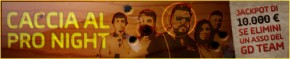Caccia al PRO Night su GdPoker: bonus fino a 10,000 euro