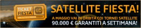 Gioca i grandi tornei di GDPOKER con i Tickets Fiesta