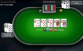 Sunday Special 17 maggio 2010 – Vince Emanuele Marzano Il primo deal della storia di Pokerstars.it