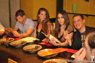 Grande Serata al ristorante giapponese di Las Vegas