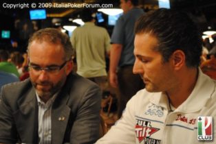 Main Event Wsop, Santoro e Pastura sugli scudi nel day1D