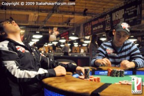 Filippo Candio al main event wsop 2010