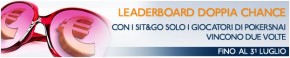 Leaderboard Doppia Chance su PokerSNAI