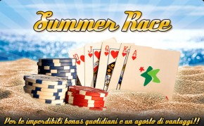 Sisal Summer Race: 16 giorni di bonus