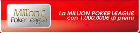 Su Virgin Poker in partenza la Million Pok€r L€agu€