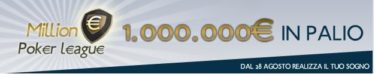 Parte la Million Poker League su PokerSnai