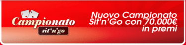 Campionato sit and Go su Virgin Poker