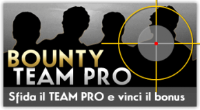 Tornei Bounty su ItalyPoker: sfida Fabrizio Baldassari e i membri del team PRO