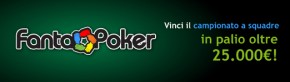 A novembre torna il Fantapoker su Sisal