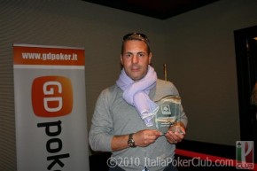 PGP Saint Vincent – Davide “Dodo” Guadrini su Max Pescatori nel torneo Omaha