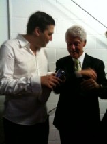 Phil Hellmuth incontra l’ex presidente USA Bill Clinton