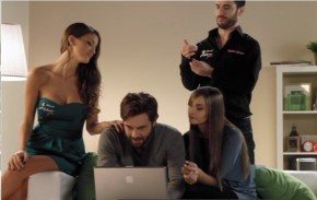 Dario Alioto e Francesca Fioretti presentano il Sisal Poker Internet Pack