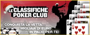 Nuove Classifiche di Natale Poker Club