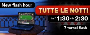 Su Winga Poker arriva la New Flash Hour