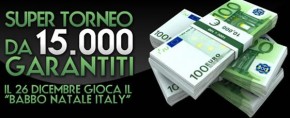 Sunday Gold da 10.000 Garantito su ItalyPoker