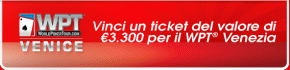 Qualificati al WPT di Venezia con Virgin Poker