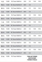 Club Tournaments al Casinò Korona