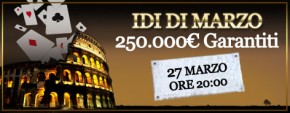 Qualificati al torneo “Idi di Marzo” con i satelliti di Winga Poker