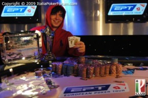 European Poker Awards: Cody Player of the Year, Candio a secco