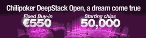 Deepstack Poker Open al Casinò Costa Brava Barcellona Spagna
