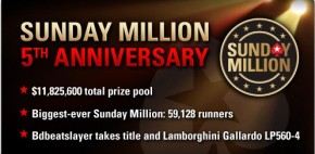 Sunday Million: probabile squalifica per “zeurrr”, sesto classificato