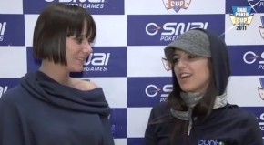 [VIDEO] Adriana Scaravilli alla Snai Poker Cup