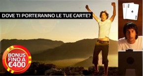 PartyPoker: bonus di benveuto fino a 400 euro