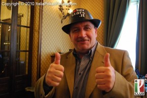 Alfonso Amendola al Final Table dell’Estrellas Poker Tour