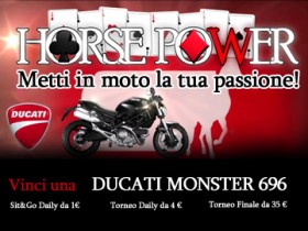 People’s Poker accende i motori Ducati con “Horse Power”