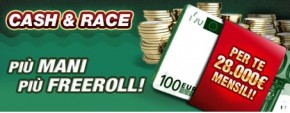 Cash & Race su PokerClub
