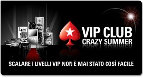 VIP Crazy Summer su Pokerstars.it