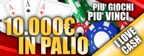I Love Cash su Winga Poker: più giochi, più vinci!