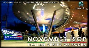 ISOP: programma delle Italian Series of Poker a Novembre