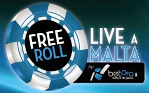 Betpro Freeroll Live Malta – BLOG LIVE