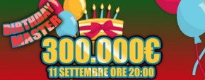 “nemolele” vince il Birthday Master Ongame!