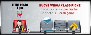 Giochi Cash Game? partecipa alle nuove classifiche di Winga Poker