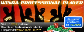 Vuoi diventare un Professional Poker Player di Winga?