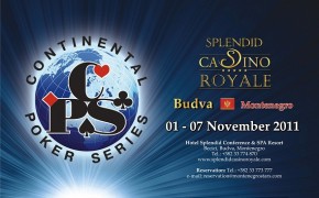Continental Poker Series: programma tappa di Budva.