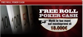 Poker Club presenta il “Free Roll Poker Cash”