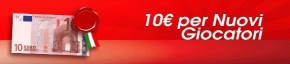 10 euro gratis per giocare a Poker Online