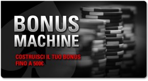 Bonus Machine su PokerStars: più giochi, più guadagni!