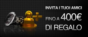 Titan Poker: invita un amico e ricevi 400 euro di bonus.