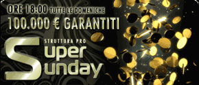 Super Sunday da record in casa People’s Poker!